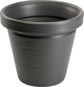 Plastový květináč Riflo 40x46 cm antracitový
