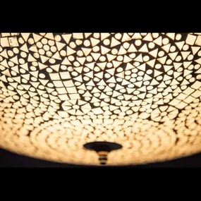 Stropná lampa stropnica Melon mozaika STARS Ø50 cm