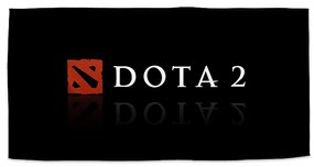 Sablio Uterák DOTA 2 Čierna - 30x50 cm