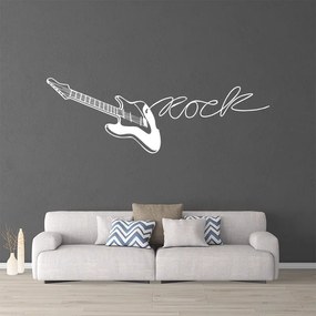 Sablio Samolepka na stenu: Gitara - 60x23 cm