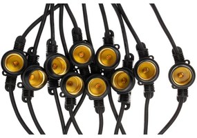 Vonkajšia dekoračná reťaz MIMOSA 20xE27/1,3W/230V IP44 20m