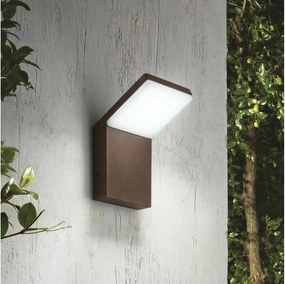 Ideal Lux - LED vonkajšie nástenné svietidlo STYLE LED/8,5W/230V 3000K CRI 90 IP54 hnedé
