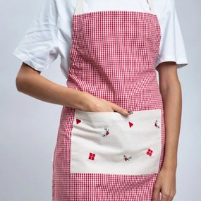 Kuchynská zástera PRESENTIA károvaná 703416