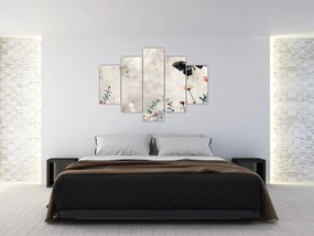 Obraz - Lúka v betóne (150x105 cm)
