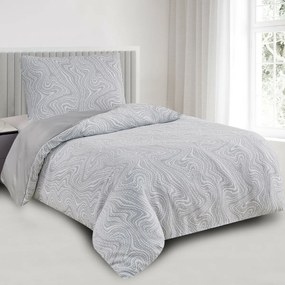 Žakárové obliečky Colorado sivá, 140 x 200 cm, 70 x 90 cm