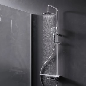 Sprchový Systém AM.PM Flash F079H700 s poličkovou batériou, chróm