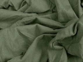 Jersey plachta EXCLUSIVE tmavozelená 180x200 cm, 100% bavlna