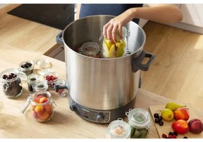 Sencor - Zavárací hrniec 27 l 1800W/230V nerez/šedá