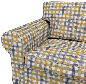 Poťah na sedačku Ektorp (nerozkladá sa, pre 2 osoby)