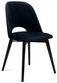Konsimo Sp. z o.o. Sp. k. Jedálenská stolička BOVIO 86x48 cm tmavomodrá/buk KO0083