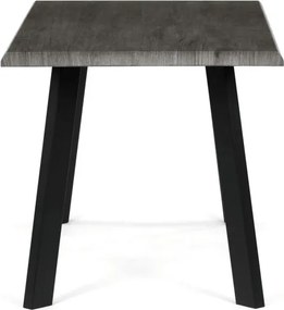Jedálenský stôl 80x140 cm HT-F4514 GREY sivý dub