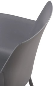 Stolička Alpena - tmavo šedá