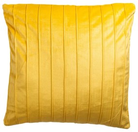 Žltý dekoratívny vankúš JAHU collections Stripe, 45 x 45 cm