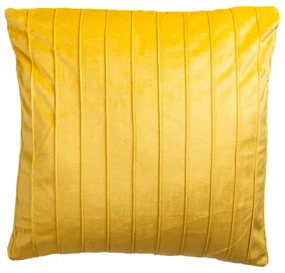 Žltý dekoratívny vankúš JAHU collections Stripe, 45 x 45 cm