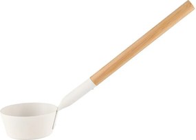 RENTO Saunová naběračka hliník - bílá