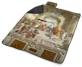 Sablio Plážová deka Athénská škola - Raffael Santi: 200x140 cm
