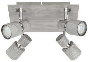 Rabalux 6128 - Bodové svietidlo MERKUR 4xGU10/50W/230V