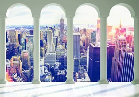 Fototapeta - Stĺpy v New Yorku (152,5x104 cm)