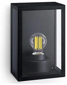 Philips - Vonkajšie nástenné svietidlo ALZOR 1xE27/25W/230V IP44