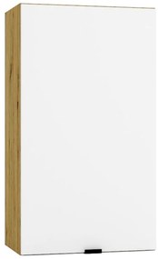 Kuchynská skrinka Cosmo Gianna W40 P/L Biely Aljašský/DubArtisan