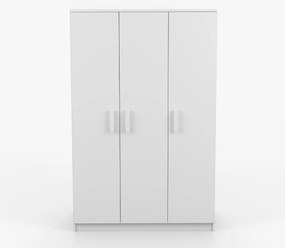 Šatníková skriňa SMYK 120 - biela (viac variant)