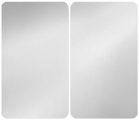 Set 2 sklenených krytov na sporák Wenko Universal Silver