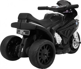 Ramiz BMW S1000 RR Mini detský motocykel na batérie čierny + 3 kolieska + zvuky + LED
