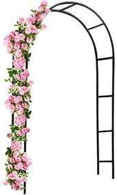 Oblúková opora na ruže 240x140x37cm Gardebruk