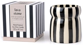 Paddywax Vonná sviečka Cabana Black / Lava Stone 184 g