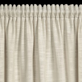 ZÁVES NA PÁSKE ROSI 140X270 CM TMAVOBÉŽOVÁ