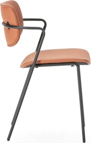 Jedálenská stolička v tehlovej farbe v súprave 2 ks Maika – Marckeric