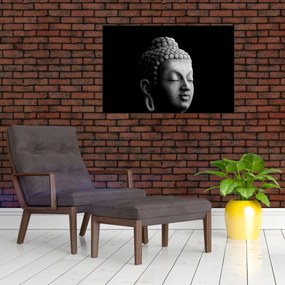 Obraz - Budha, portrét (90x60 cm)