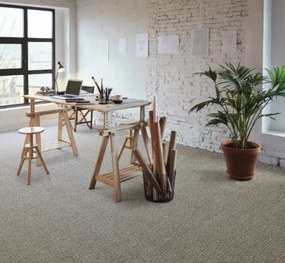 Koberce Breno Metrážny koberec RE-TWEED 34, šíře role 400 cm, sivá, viacfarebná