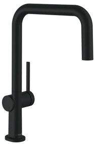 Hansgrohe Talis M54, páková kuchynská batéria U 220, Eco, 1jet, matná čierna, HAN-72844670