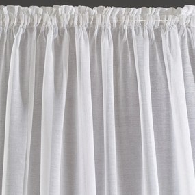 ZÁCLONA NA PÁSKE DOLLY 140X250 CM BIELA