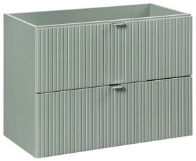 Umyvadlová skříňka Line Reed Green D 82-80-2S zelená