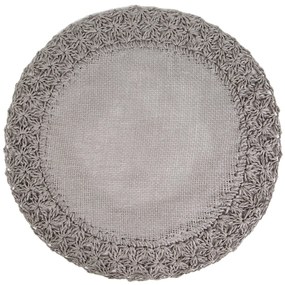 SADA 6KS PRESTIERANIE NA STÔL BOHO 11 (FI) 38 CM SIVÁ