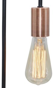 CLX Stolná retro lampa HUGO