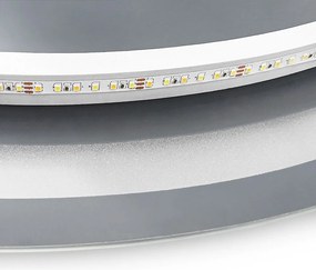 Rea Zrkadlo Modern ⌀90 cm s vyhrievaním a regulovateľným LED osvetlením HOM-00907