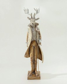 Dekoratívna figúrka Gentleman Deer 30x9x69 cm