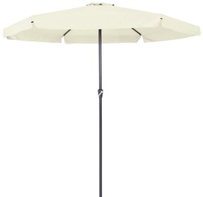 InternetovaZahrada Záhradný slnečník Maui Ø330 cm - béžový