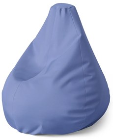 Sablio Sedací vak Pear Fialovomodrá - 70 x 95 x 15 cm