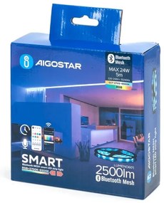 Aigostar - LED RGBW Pásik 5m MESH LED/24W/230V 2700-6500K + DO