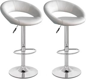 2x Barová stolička Hawaj CL-3230 biela