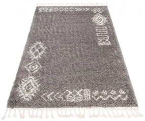 Koberec BOHO G939B tmavosivý