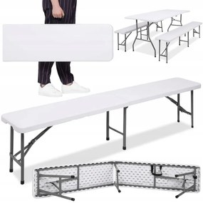 Skladacia cateringová lavica 180 cm