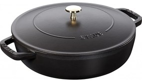 Staub Kastról STAUB so samopodlievacou pokrievkou 24 cm čierny 2,4l