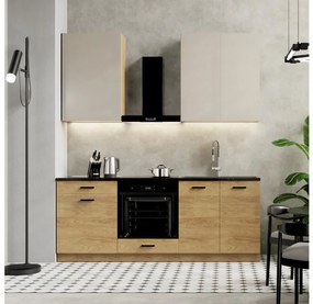 Kuchynská linka JOY 200 cm orech