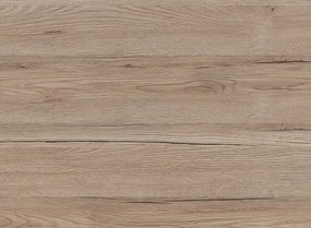 Detská postieľka Cariba 70x140 cm, dub san remo/biela