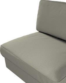 Poťah na neskladacie kreslo Kivik farba produktu sivá látka zapletaná